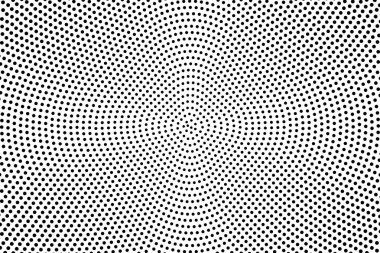 Popüler sanatlar arka planda. Geometrik vintage monokrom soluk duvar kağıdı. Yarı ton siyah beyaz geometrik tasarım. Pop sanat baskısı. Geriye dönük desen. Çizgi roman kapağı. 90 'lar tarzı.