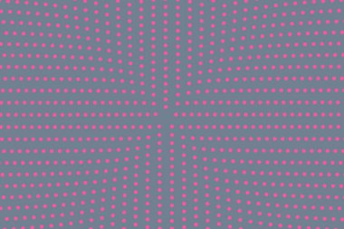 Pop Art Colory çizgi roman kapağı. Puantiyeli gri ve pembe arkaplan. Çizgi film komik retro desen. Vektör yarım ton çizimi. 90 'lar tarzı. Poster, kart, el ilanı için şablon tasarımı.