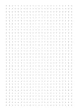 Şebeke kağıdı. Beyaz arka planda noktalı ızgara. Noktalı, soyut, şeffaf illüstrasyon. Okul için beyaz geometrik desen, kopya kitapları, defterler, günlük, notlar, afişler, baskılar, kitaplar.