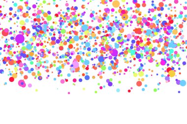 Açık renkli arka plan, daireli renkli vektör dokusu. Sıçrama efekti pankartı. Bulanık yağmur damlaları içeren parlak gümüş nokta çizimi. Web sayfası, afiş, poster, kart deseni