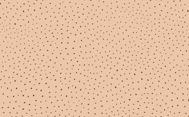 Soyut modern leopar pürüzsüz desen. Hayvanlar modaya uygun arka plan. Baskı, kart, kartpostal, kumaş, tekstil için bej ve siyah dekoratif vektör çizimi. Modern stilize cilt süsü