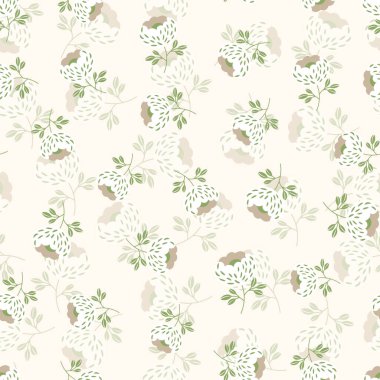 Geleneksel halk sanatları süslerine dayanan kusursuz çiçek desenleri. Işıklı arka planda renkli çiçekler. İskandinav tarzı. İsveç İskandinav tarzı. Vektör çizimi. Basit minimalist desen.