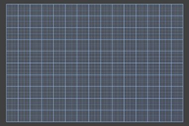 Milimetre grafik kağıt ızgarası. Soyut kare arkaplan. Okul için geometrik şablon, teknik mühendislik çizgisi ölçümü. Eğitim için boş bırakılmış şeffaf bir arkaplanda izole edilmiş