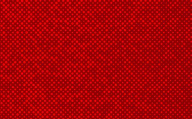 Pop Art yaratıcı konsept renkli çizgi roman dergisi kapağı. Puantiyeli kırmızı arka plan. Çizgi film yarım ton retro modeli. Poster, kart, satış afişi, boş baloncuk için soyut şablon tasarımı