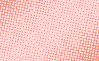 Pop Art yaratıcı konsept renkli çizgi roman dergisi kapağı. Polka renkli bir arkaplan. Çizgi film yarım ton retro modeli. Poster, kart, satış afişi, boş baloncuk için soyut şablon tasarımı