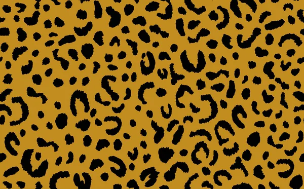 Abstraktní moderní leopardí vzor. Zvířata trendy pozadí. Béžová a černá dekorativní vektorová stock ilustrace pro tisk, pohlednici, pohlednici, tkaninu, textil. Moderní ozdoba stylizované kůže — Stockový vektor