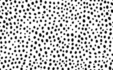 Soyut modern leopar pürüzsüz desen. Hayvanlar modaya uygun arka plan. Baskı, kart, kartpostal, kumaş ve tekstil için siyah beyaz vektör stok çizimi. Modern stilize cilt süsü