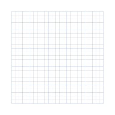 Şebeke kağıdı. Soyut kare arkaplan ve renk grafiği. Okul için geometrik şablon, duvar kağıdı, doku, defter. Şeffaf arkaplanda boş bırakılmış