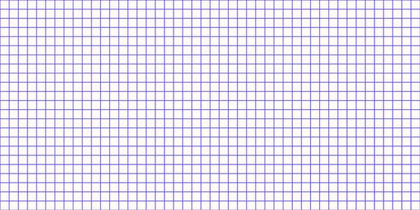 Diagrammpapier. Abstraktes Gitter Farbe quadratischen Hintergrund. Geometrisches Plotpapier für den Schulunterricht, Tapeten, Texturen, Notizbücher. Linienblatt blanko. Nahtloses Vektormuster — Stockvektor