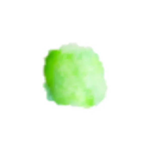 Υδατογραφία πράσινο επίχρισμα σε λευκό φόντο. Εικονογράφηση διάνυσμα για web, πρότυπο, αφίσες, κάρτα, διακόσμηση, χαρτί περιτυλίγματος. Χρώματα παστέλ αφηρημένο μοτίβο aquarelle — Διανυσματικό Αρχείο