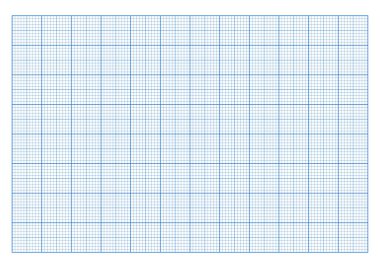 Milimetre grafik kağıt ızgarası. Soyut kare arkaplan. Okul için geometrik şablon, teknik mühendislik çizgisi ölçümü. Eğitim için boş bırakılmış şeffaf bir arkaplanda izole edilmiş