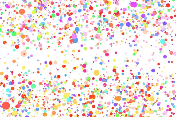 Leichter mehrfarbiger Hintergrund, bunte Vektortextur mit Kreisen. Splash-Effekt-Banner. Glitter Silver Dot abstrakte Illustration mit verschwommenen Regentropfen. Muster für Webseite, Banner, Poster, Karte — Stockvektor