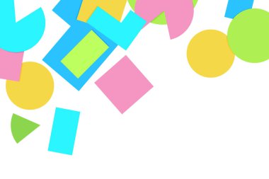 Not defteri kağıdı, kitap broşürleri, kitap, dergi, baskı için fütürist kapak tasarımı. Çoklu renk elementleri olan geometrik soyut arkaplan. Şekilli renkli desen