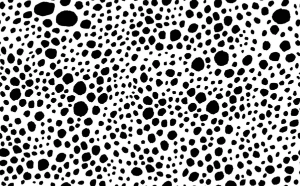 Padrão sem costura de leopardo moderno abstrato. Animais de fundo na moda. Ilustração de estoque vetorial decorativo preto e branco para impressão, cartão, cartão postal, tecido, têxtil. Ornamento moderno de pele estilizada — Vetor de Stock