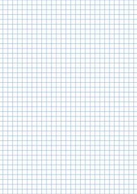 Grafik kağıdı. Renk çizgileri olan basılabilir kare şebeke kağıdı. Okul için geometrik arka plan, dokular, defter, günlük. Gerçekçi kağıdın boş boyutu A4