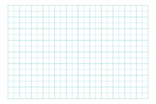 Millimeter-Diagramm-Papierraster. Abstrakter, quadratischer Hintergrund. Geometrisches Muster für die Schule, technische Linienvermessung. Leerfutter für Bildung isoliert auf transparentem Hintergrund — Stockvektor