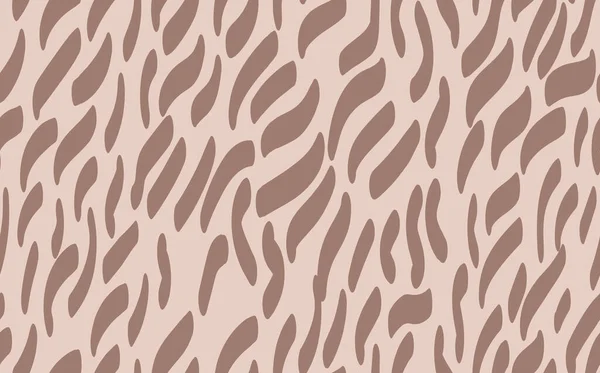 Abstraktes modernes Leopardenmuster. Tiere trendy Hintergrund. Beige dekorative Vektorstockillustration für Druck, Karte, Postkarte, Stoff, Textil. Modernes Ornament stilisierter Haut — Stockvektor