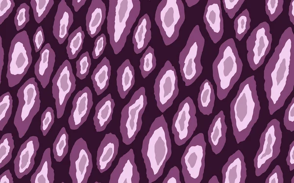 Padrão sem costura de leopardo moderno abstrato. Animais de fundo na moda. Ilustração de estoque de vetor decorativo rosa e branco para impressão, cartão, cartão postal, tecido, têxtil. Ornamento moderno de pele estilizada — Vetor de Stock