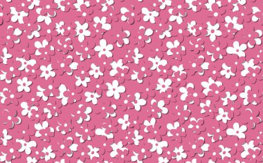 Çiçeksiz, el çizimi renkli çiçekler. Tatlı yaz geçmişi. Modern çiçek kompozisyonları. Duvar kağıdı, poster, kart, kumaş ve tekstil için moda vektör stoku çizimi