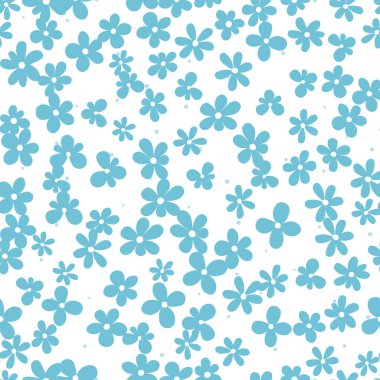 Çiçeksiz, el çizimi renkli çiçekler. Tatlı yaz geçmişi. Modern çiçek kompozisyonları. Duvar kağıdı, poster, kart, kumaş ve tekstil için moda vektör stoku çizimi