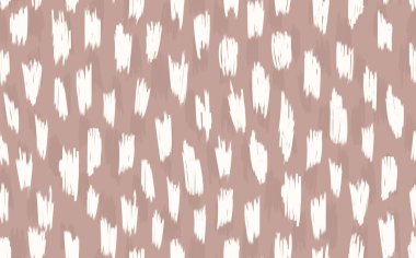 Soyut modern leopar pürüzsüz desen. Hayvanlar modaya uygun arka plan. Baskı, kart, kartpostal, kumaş, tekstil için bej ve siyah dekoratif vektör çizimi. Modern stilize cilt süsü