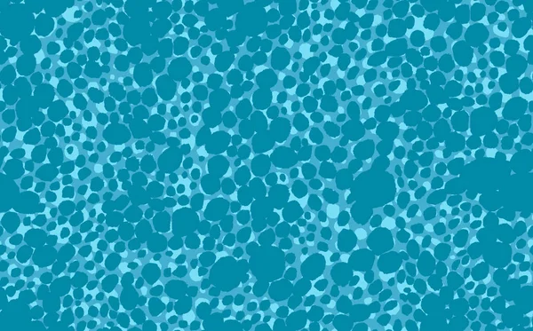 Soyut modern leopar pürüzsüz desen. Hayvanlar modaya uygun arka plan. Baskı, kart, kartpostal, kumaş ve tekstil için mavi dekoratif vektör stok çizimi. Modern stilize cilt süsü