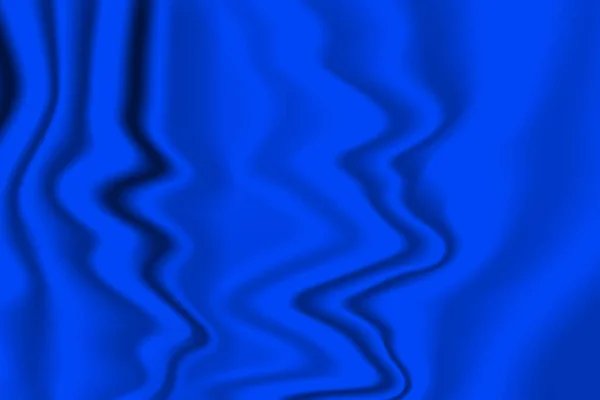 Шовково-блакитний фон. Абстрактний векторний візерунок з простором копіювання. Текстура рідкої хвилі, гладка драпірування шпалер. Весільна тканина, атлас. Хвилястий дизайн для банера, картки, листівки, тла — стоковий вектор