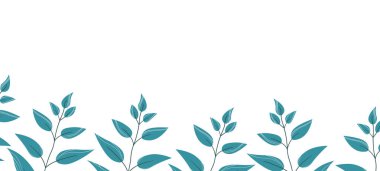 Renkli egzotik canavar yapraklı çiçek web afişi. Doğa konsepti tasarımı. Yaz dallı modern çiçek kompozisyonları. Ekoloji, natura, çevre teması üzerine vektör illüstrasyonu