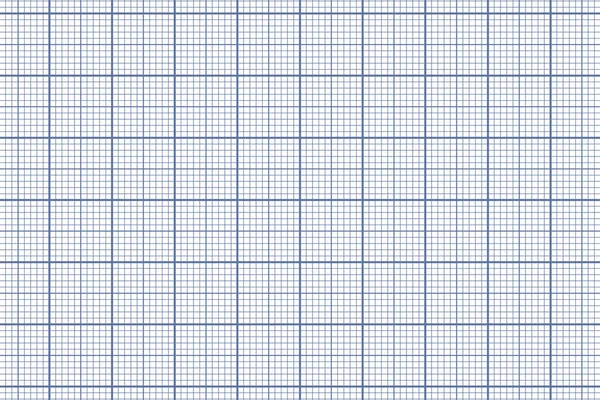 Millimeter-Diagramm-Papierraster. Abstrakter, quadratischer Hintergrund. Geometrisches Muster für die Schule, technische Linienvermessung. Leerfutter für Bildung isoliert auf transparentem Hintergrund — Stockvektor