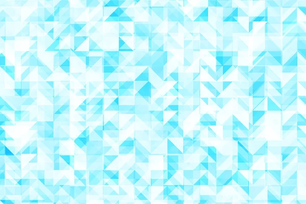 Polygonaler blauer Mosaikhintergrund. Abstrakte Darstellung des Low-Poly-Vektors. Dreieckiges Muster, Kopierraum. Vorlage geometrisches Businessdesign mit Dreieck für Poster, Banner, Karte, Flyer — Stockvektor