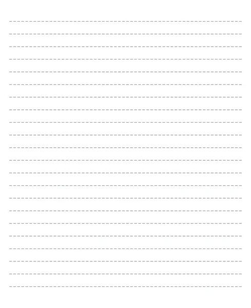 Grid papier. Abstracte gestreepte achtergrond met horizontale lijnen. Geometrische patroon voor school, behang, texturen, notebook. Leeg papier blanco geïsoleerd op transparante achtergrond — Stockvector