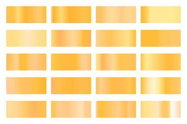 Parlak renkli hologramı olan metalik gradyan koleksiyonu. Holografik folyo dokusu, altın gül, bronz ve altın oyma. Çerçeve, kurdele, sınır, diğer tasarım için vektör ayarlandı