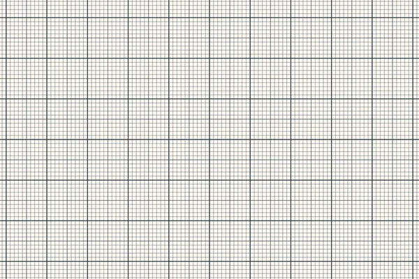 Millimeter graph paper grid. Abstract squared background. Geometric pattern for school, technical engineering line scale measurement. Lined blank for education isolated on transparent background — Stock Vector
