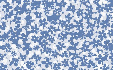 Çiçeksiz, el çizimi renkli çiçekler. Tatlı yaz geçmişi. Modern çiçek kompozisyonları. Duvar kağıdı, poster, kart, kumaş ve tekstil için moda vektör stoku çizimi