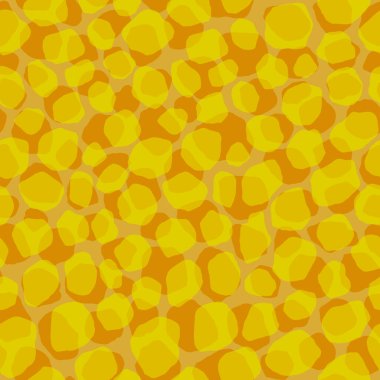 Soyut modern zürafa kusursuz desen. Hayvanlar modaya uygun arka plan. Baskı, kart, kartpostal, kumaş ve tekstil için renkli dekoratif vektör çizimi. Modern stilize cilt süsü