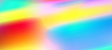 Moda soyut gökkuşağı bulanık arkaplan. Web, şablon, poster, kart ve afiş için suluboya vektör çizimi. Pastel renk gradyan ağ deseni