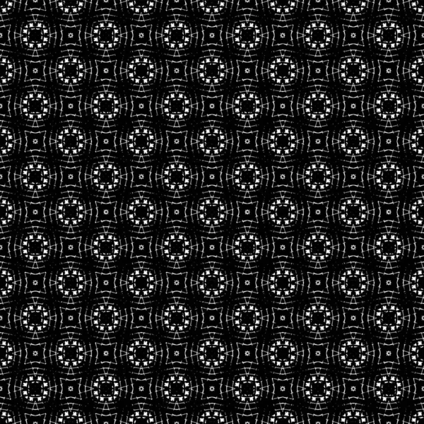 Struttura Della Superficie Bianco Nero Design Grafico Ornamentale Ornamenti Mosaici — Vettoriale Stock