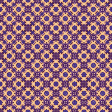 Renk desenli doku. Renkli dekoratif grafik tasarım. Mozaik süsler. Desen şablonu. Vektör illüstrasyonu.