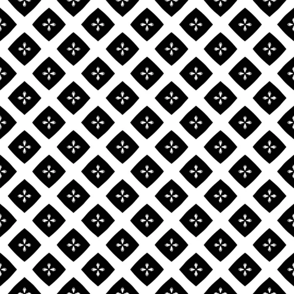 Texture Surface Noire Blanche Conception Graphique Ornementale Ornements Mosaïques Modèle — Image vectorielle