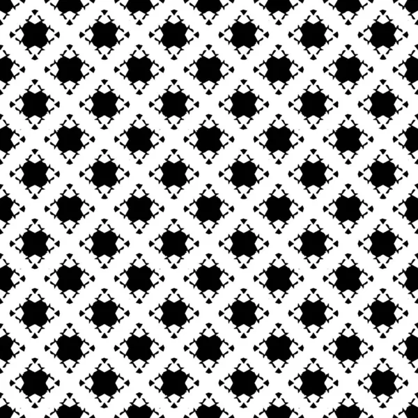 Black White Surface Pattern Texture Ornamental Graphic Design Mosaic Ornaments — Stock Vector