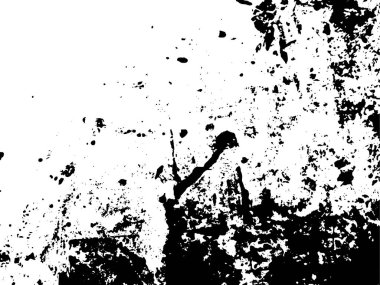 Grunge vektör dokusu. Soyut çatlak arka plan. Yaş ve yıpranmış kırık yüzey. Kirli ve hasarlı. Ayrıntılı kabataslak fon. Vektör grafik illüstrasyonu.