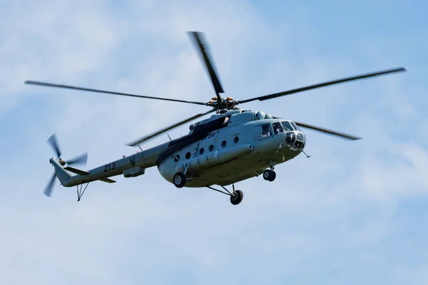 Kecskemet Hungary June 2017 Military Helicopter Air Base Air Force — Stock Photo, Image