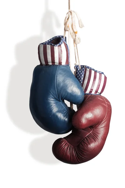 Republicans and Democrats in the campaign — Stock Photo, Image