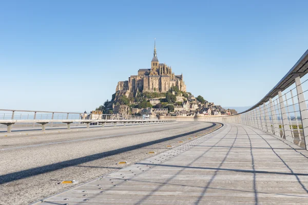 Le Mont Saint Michel, Νορμανδία, Γαλλία 2015 — Φωτογραφία Αρχείου