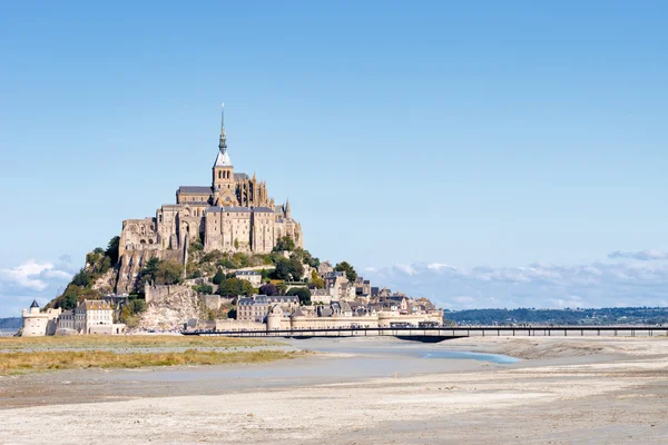 Le Mont Saint Michel, Normandië, Frankrijk 2015 — Stockfoto