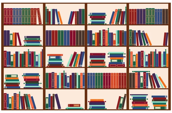 Bibliothèque, illustration vectorielle — Image vectorielle