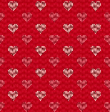 Arka plan Kalpler, vektör çizim ile örme sorunsuz imkanı