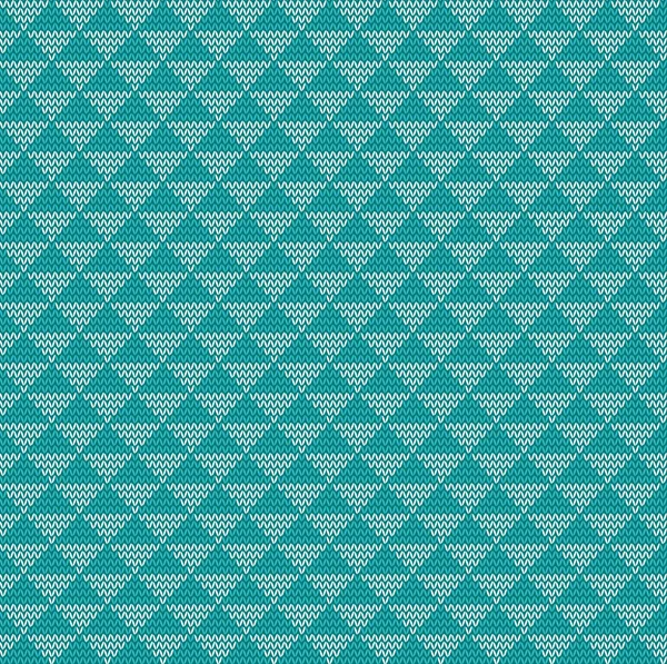 Fond triangle tricoté sans couture, illustration vectorielle — Image vectorielle