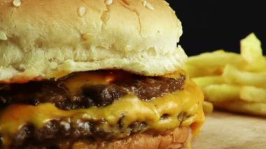 Lezzetli bir Hamburger