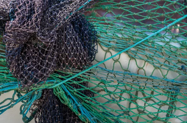 Líneas de pesca de red de pesca — Foto de Stock